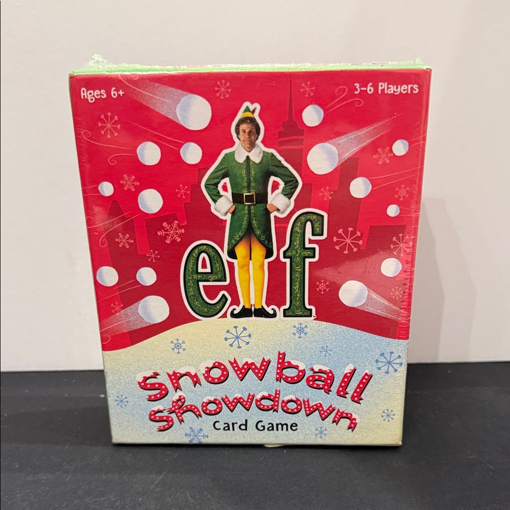Funko Christmas Games Elf Snowball Showdown! card Game- New factory sealed